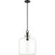 Hayloft 1 Light 14.2 inch Matte Black Indoor Pendant Ceiling Light